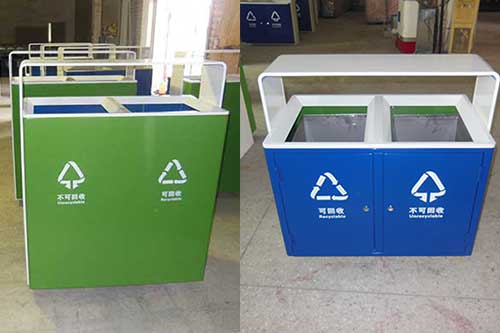 欣方圳分類垃圾桶投放廣東梅州街道
