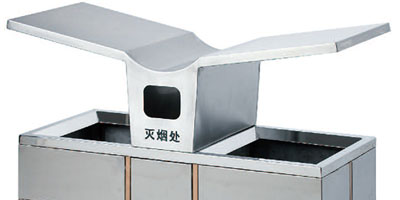不銹鋼展翼戶(hù)外分類(lèi)垃圾桶