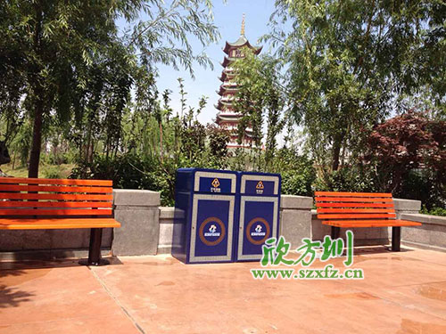 戶外分類彩繪垃圾桶什么品牌好?欣方圳為您推薦
