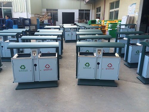 欣方圳戶外垃圾桶遠(yuǎn)銷上海普陀區(qū)