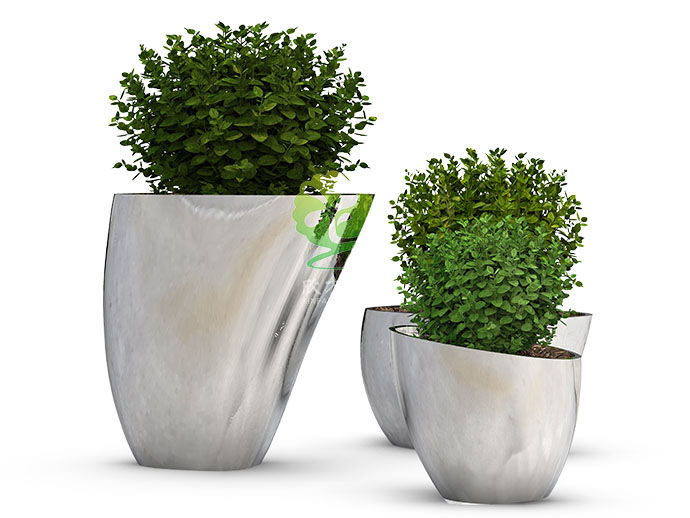 深圳機場地鐵車站不銹鋼模具沖壓花盆有什么優勢？